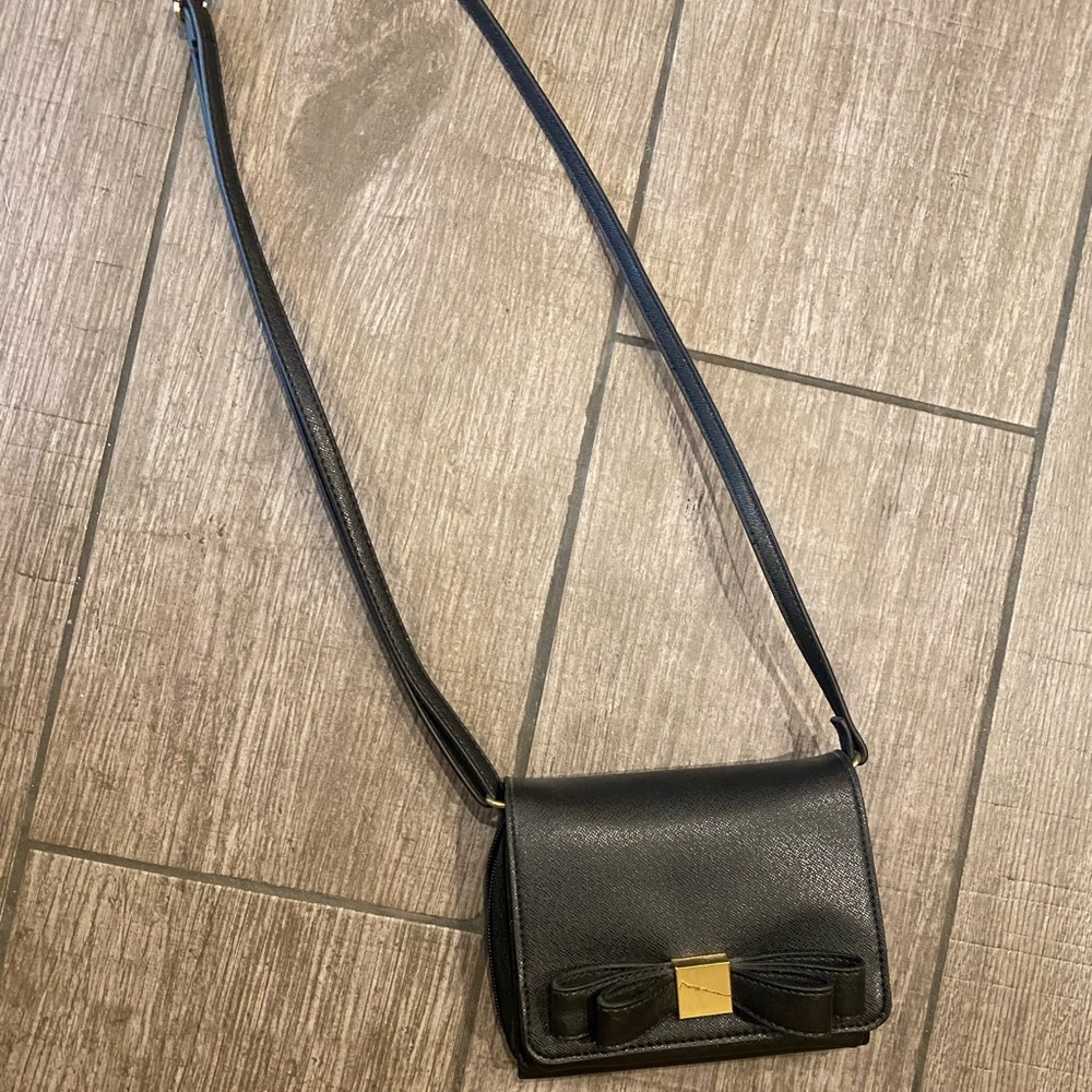 Black Bow Bag